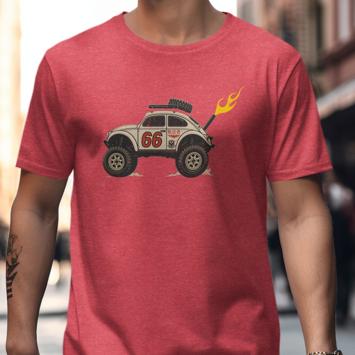 Rally Car Off-road Adventure Graphic Tee product