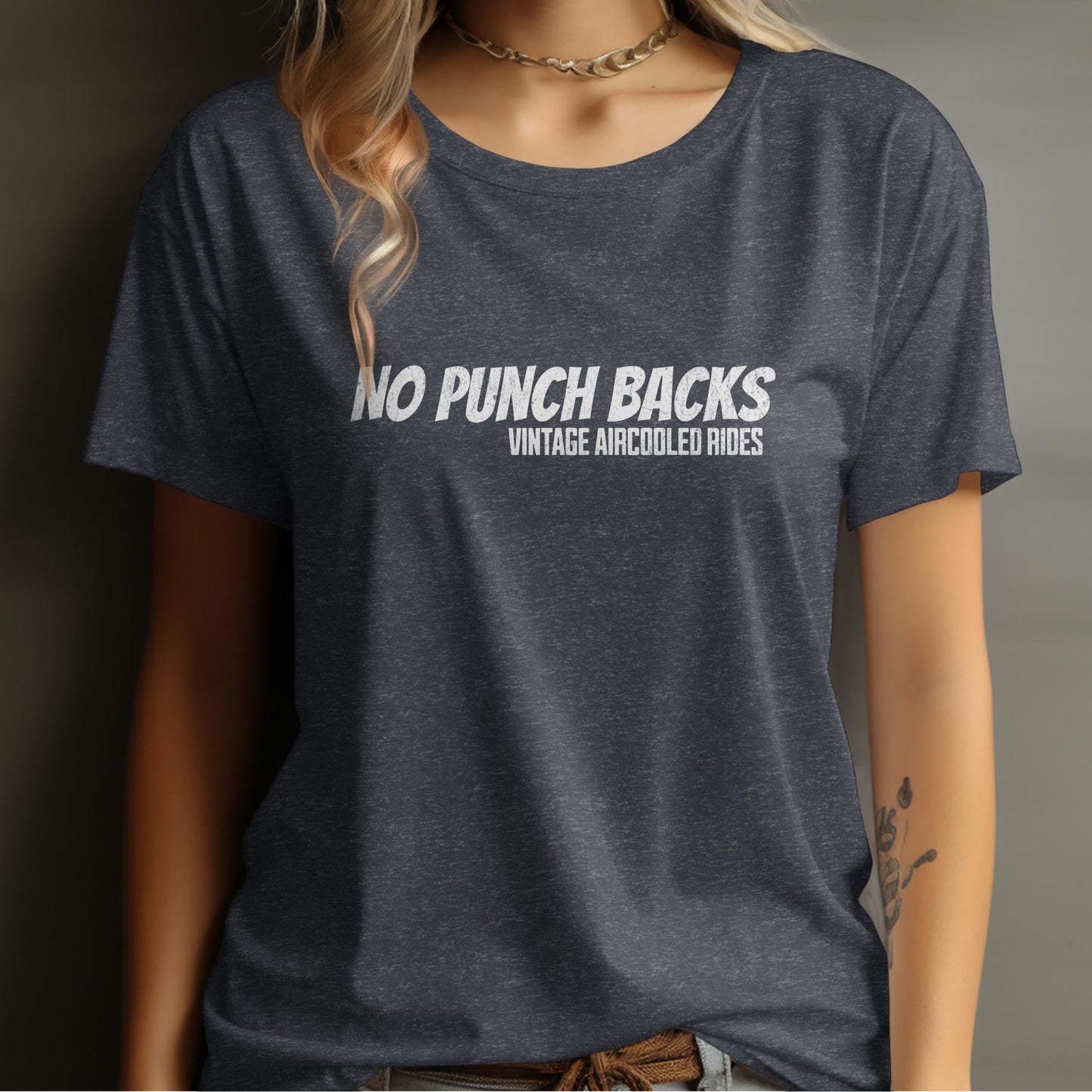 No Punch Backs Vintage Aircooled Rides T-shirt product type