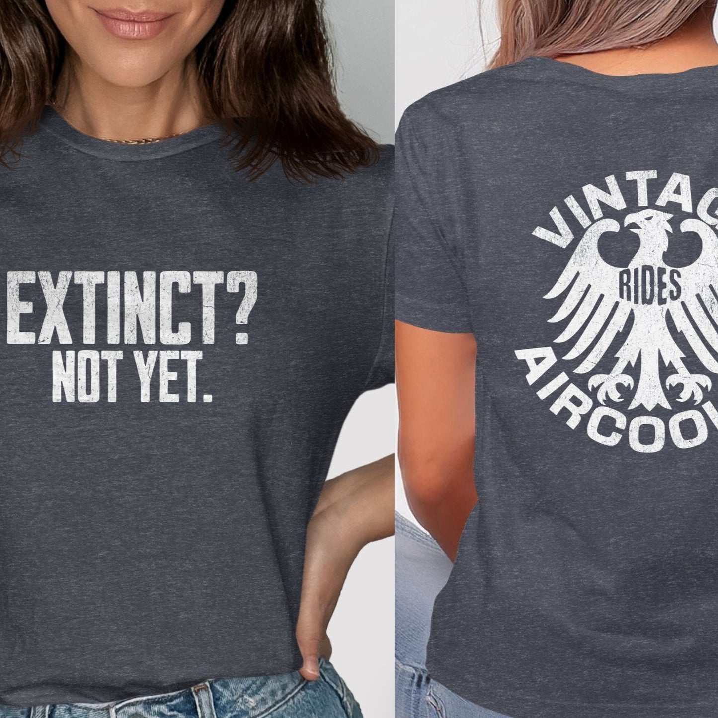 Extinct Not Yet Vintage Rides Aircooled Graphic Tee product type