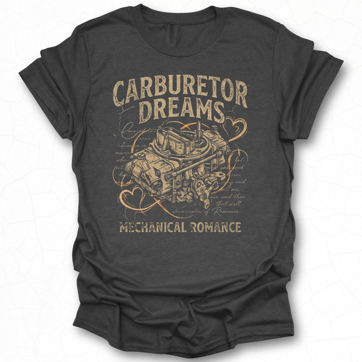 Carburetor Dreams Mechanical Romance T-Shirt