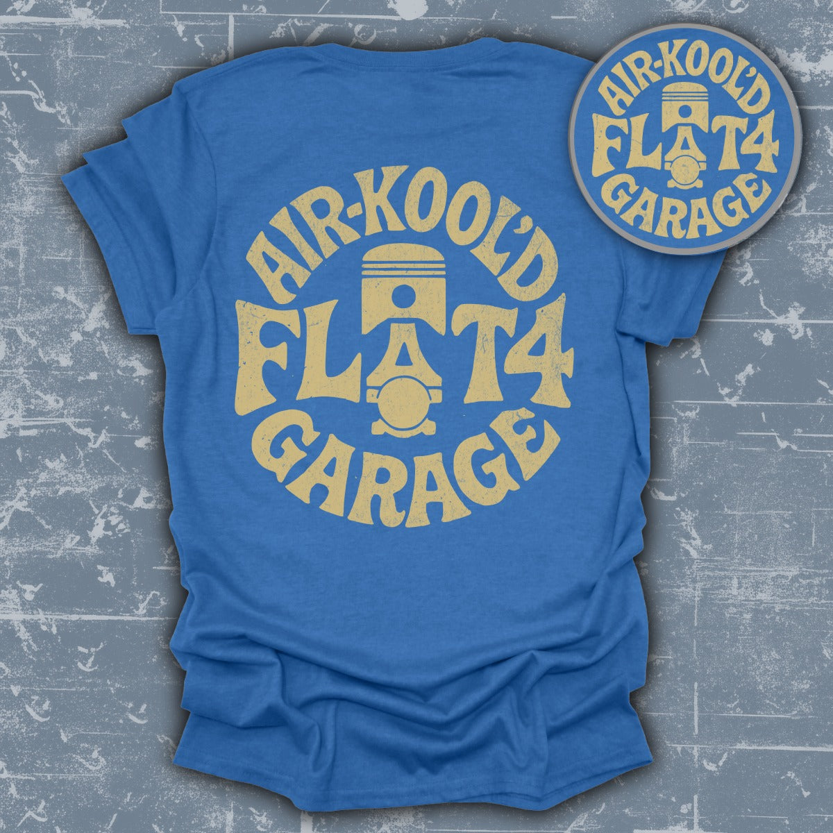 Air-Kool'd Flat 4 Garage Short Sleeve Shirt product