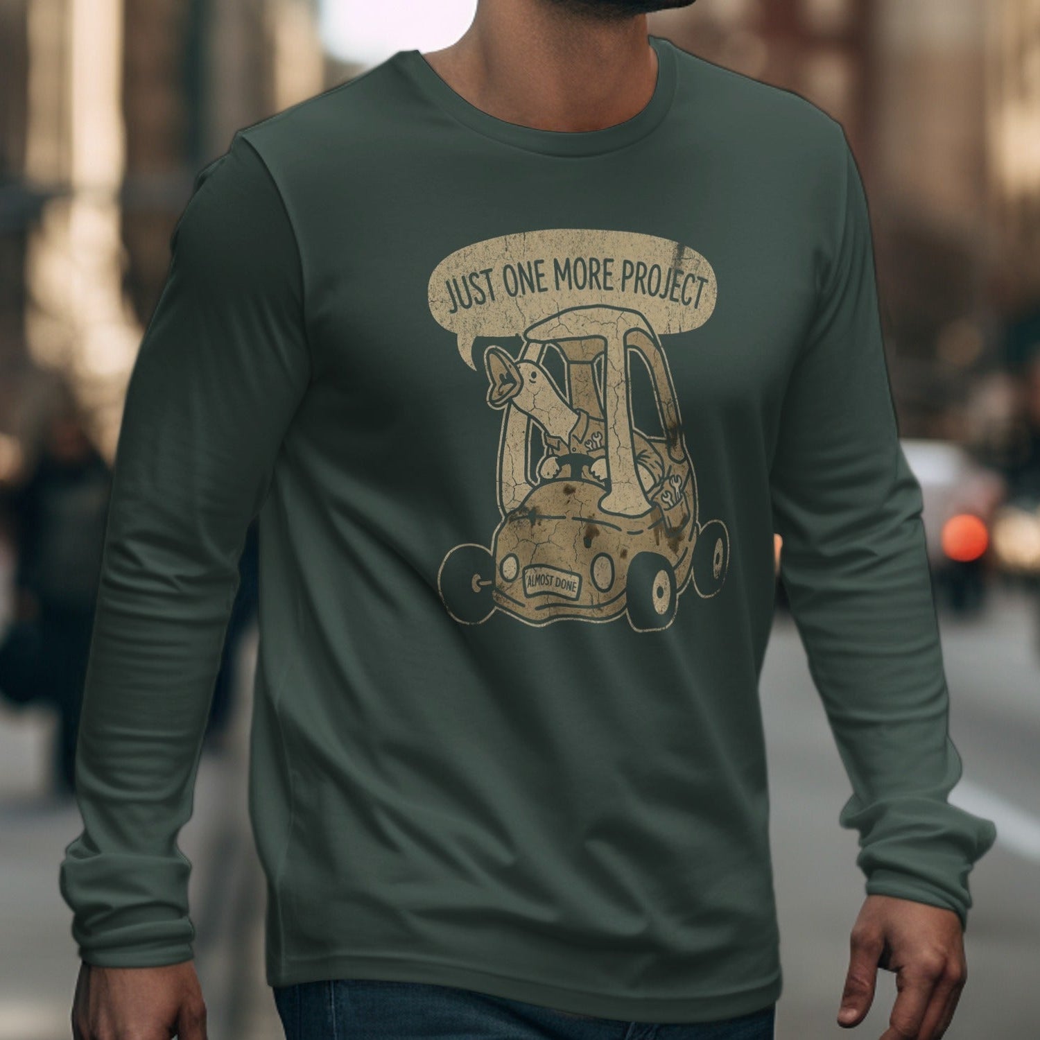 Just One More Project Long Sleeve Shirt