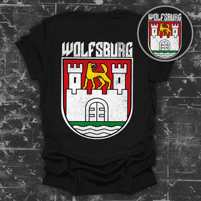 Wolfsburg Logo Printed Graphic T-Shirt Top