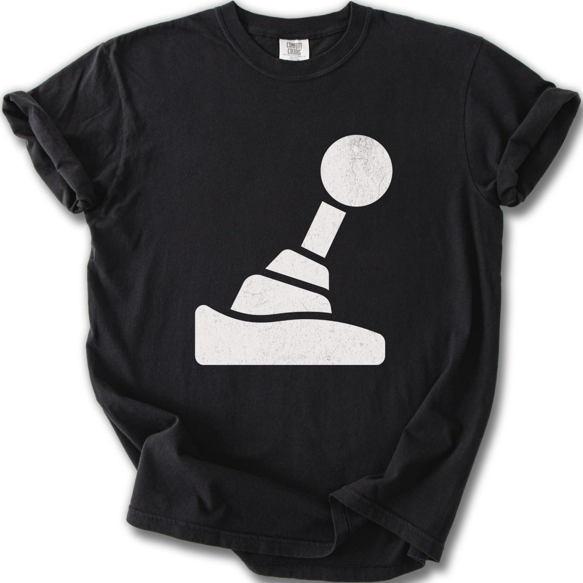 Gear Shift Shifter Icon Print on Men's T-Shirt