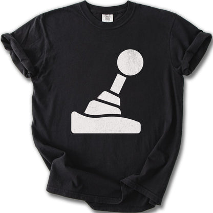 Gear Shift Shifter Icon Print on Men's T-Shirt