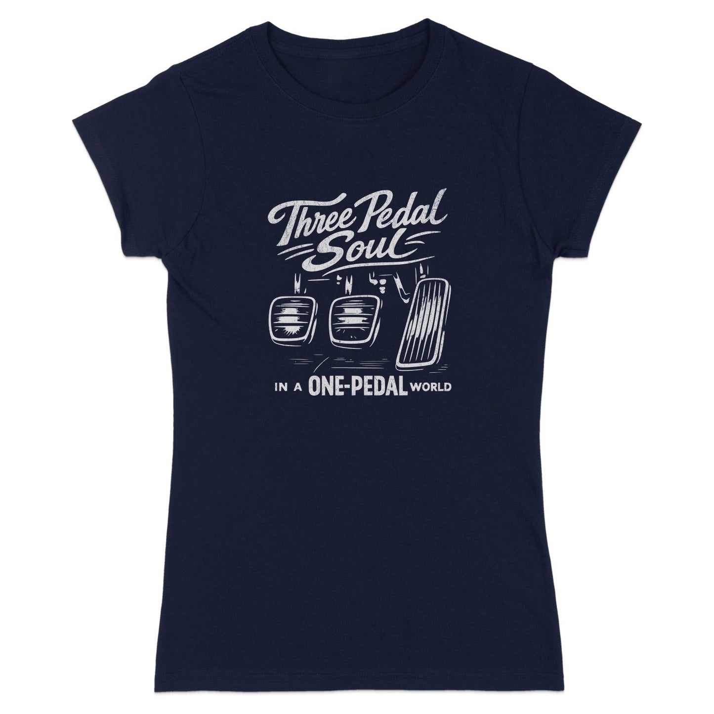 Three Pedal Soul in a One-Pedal World T-Shirt