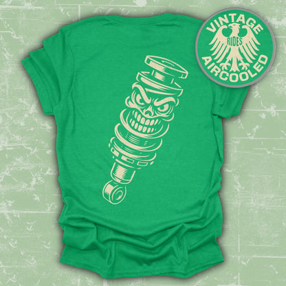 Vintage Rides Aircooled Green T-Shirt product type
