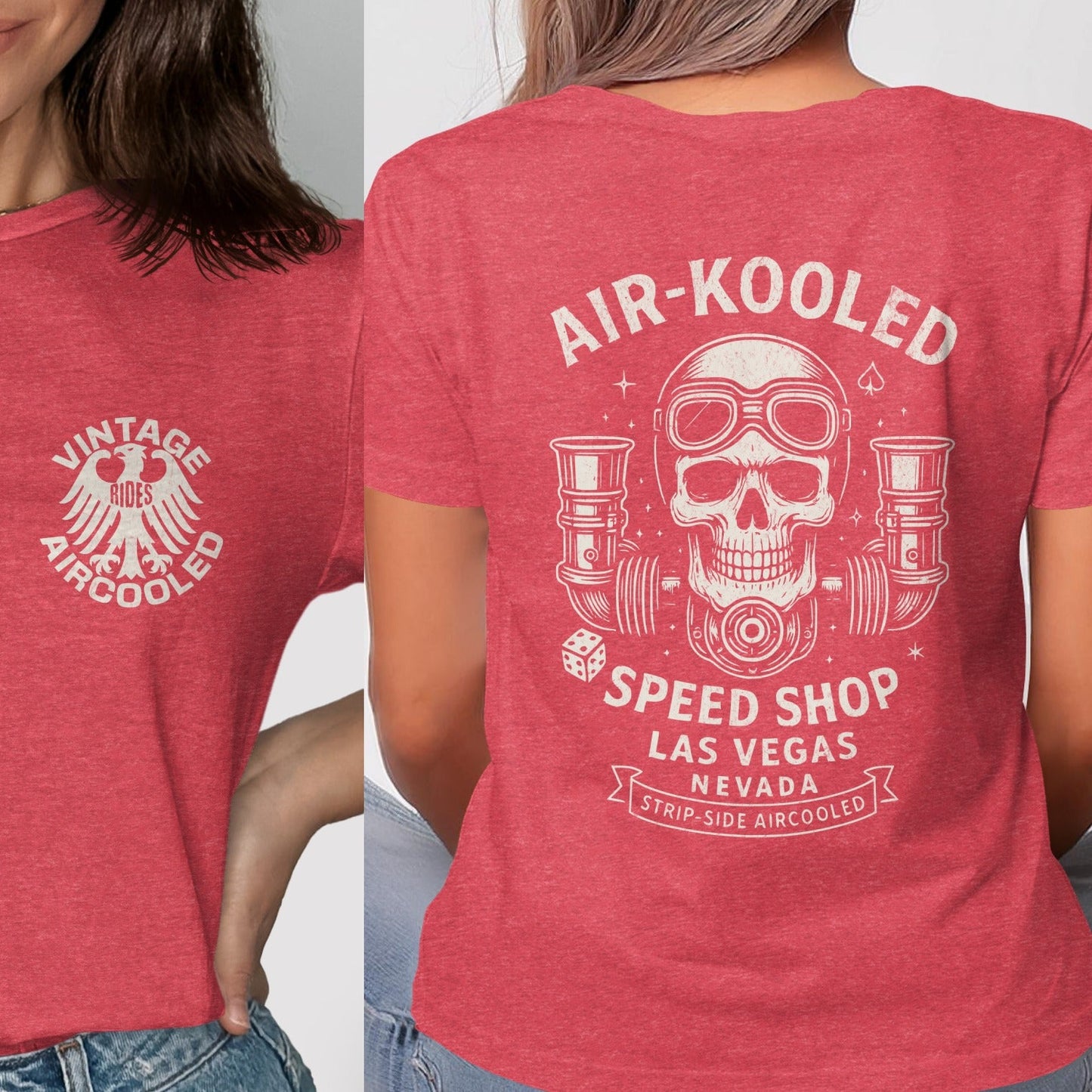 Air-Kooled Speed Shop Las Vegas Vintage T-Shirt product