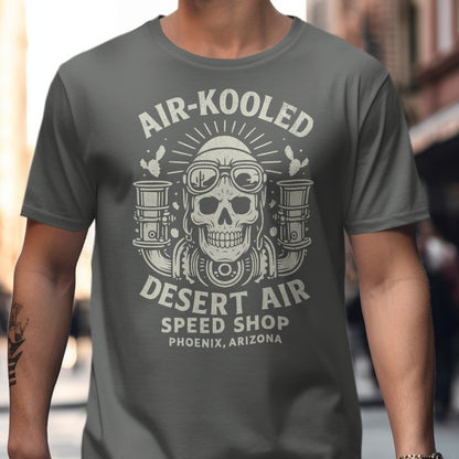 Air-Kooled Desert Air Speed Shop Graphic Shirt product