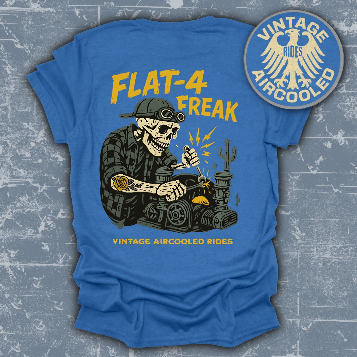 Flat-4 Freak Vintage Aircooled Rides T-shirt product type