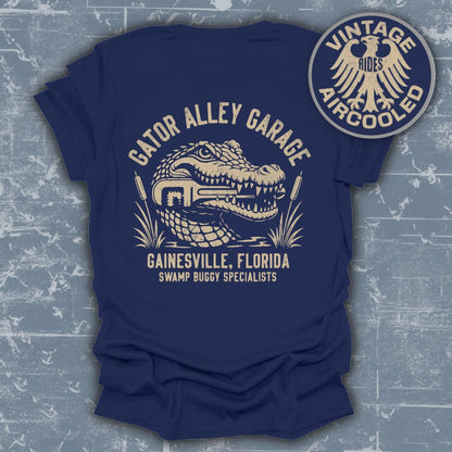 Gator Alley Garage Gainesville Vintage Rides T-shirt