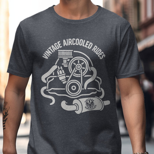 Vintage Aircooled Rides Graphic Tee product type