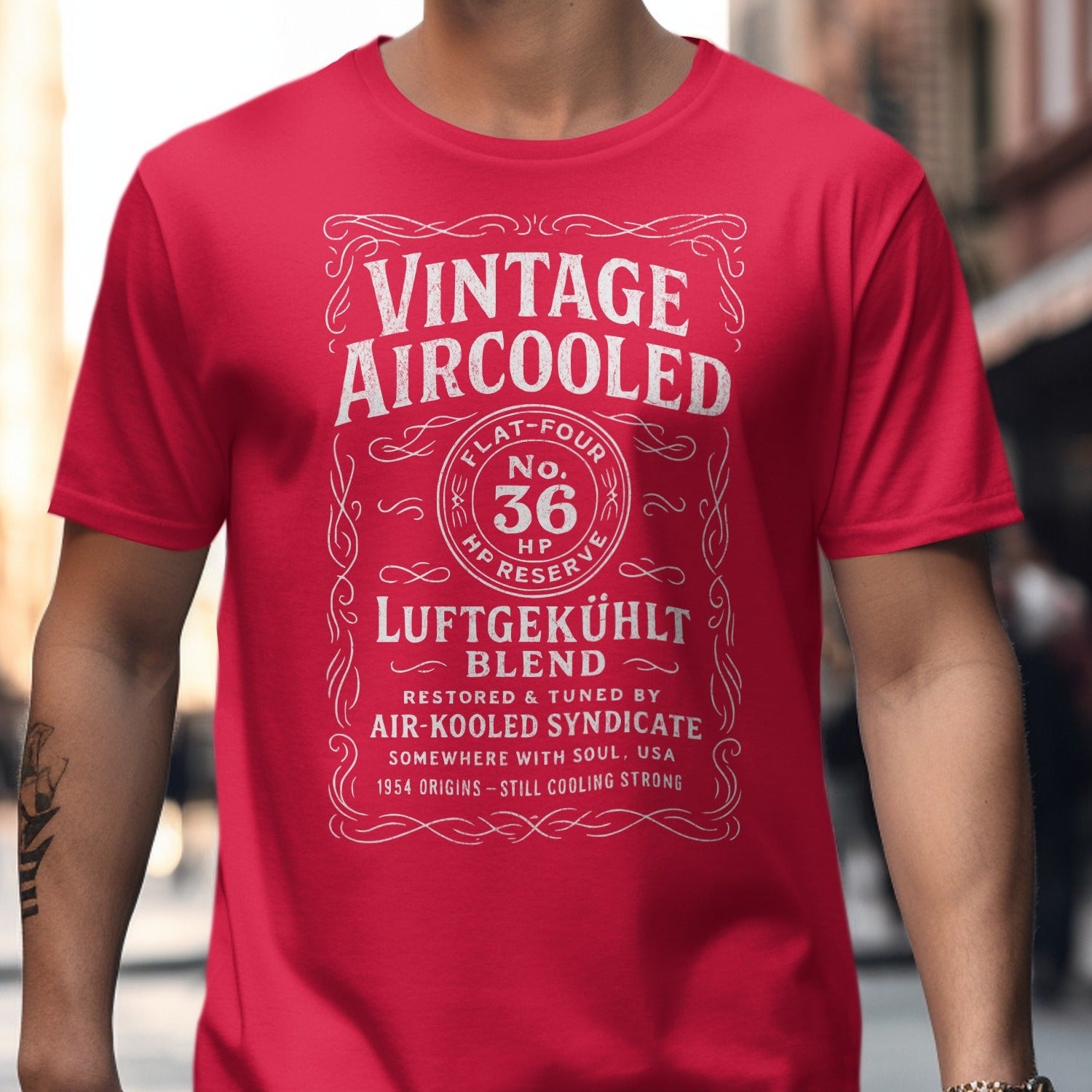 Vintage Aircooled Luftgekuhlt Blend T-Shirt product