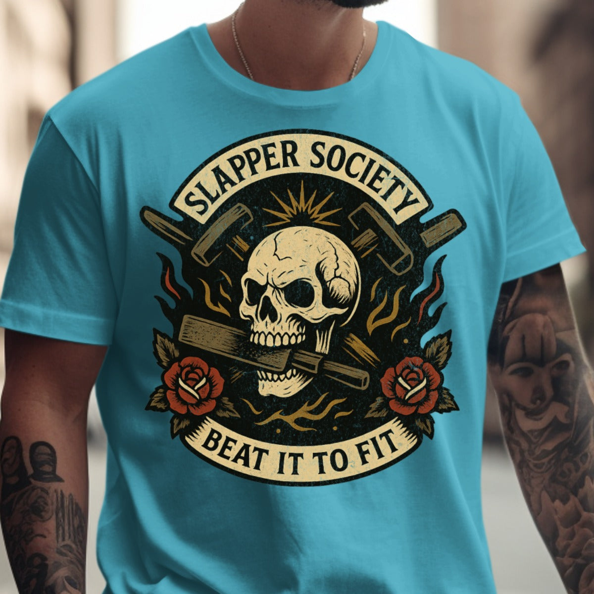 Slapper Society Beat It to Fit Graphic T-Shirt product