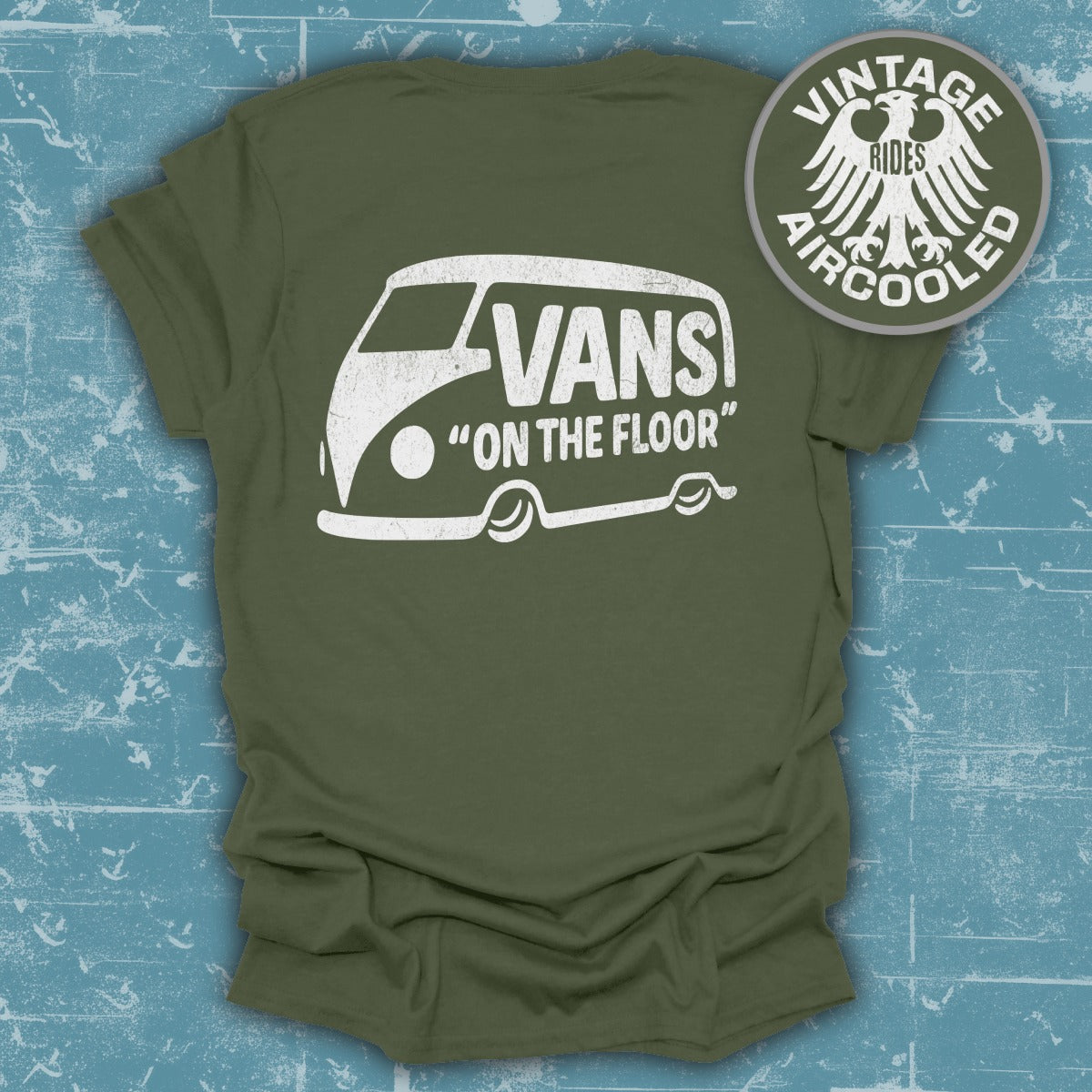 Vintage Rides Aircooled Van On The Floor product type