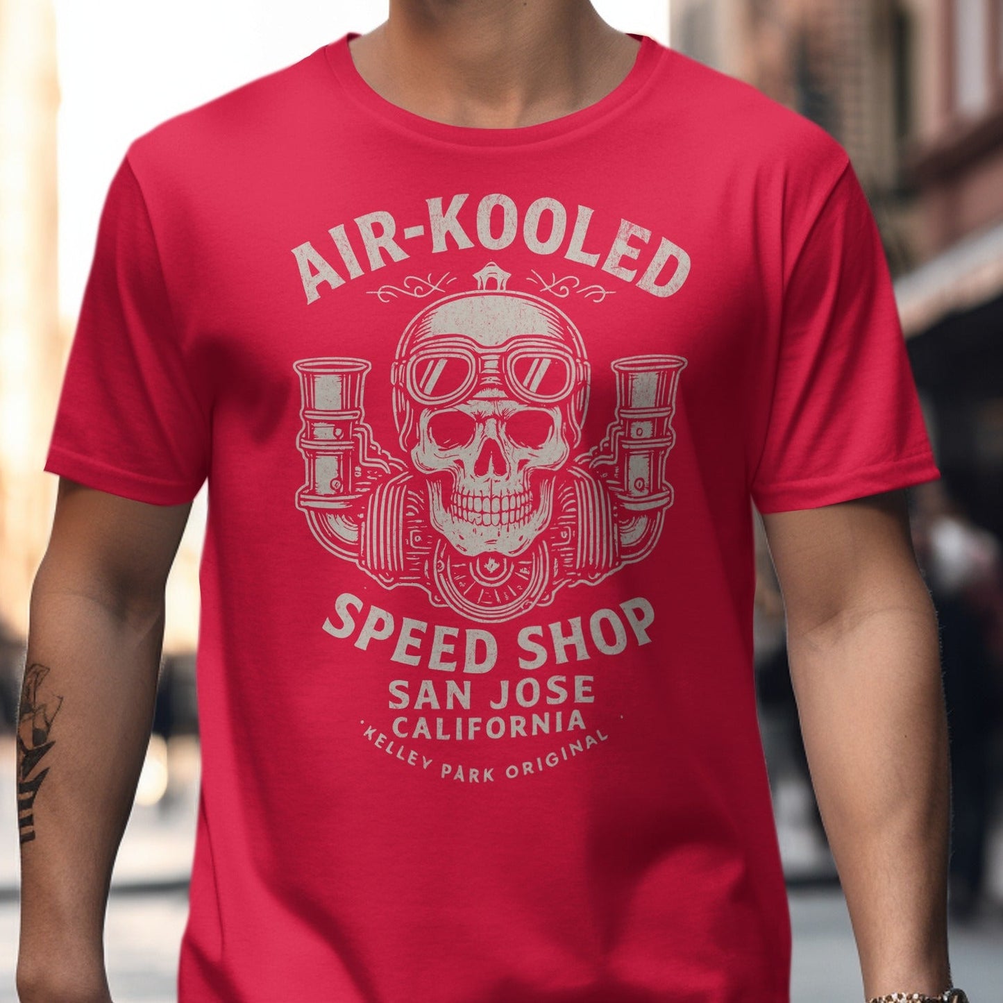 Air-Kooled Speed Shop San Jose Kelley Park T-shirt product