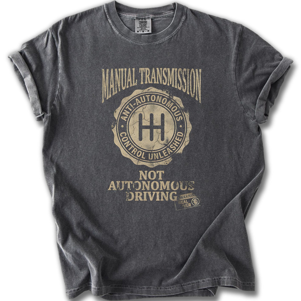 Manual Transmission Anti-Autonomous Driving Shirt