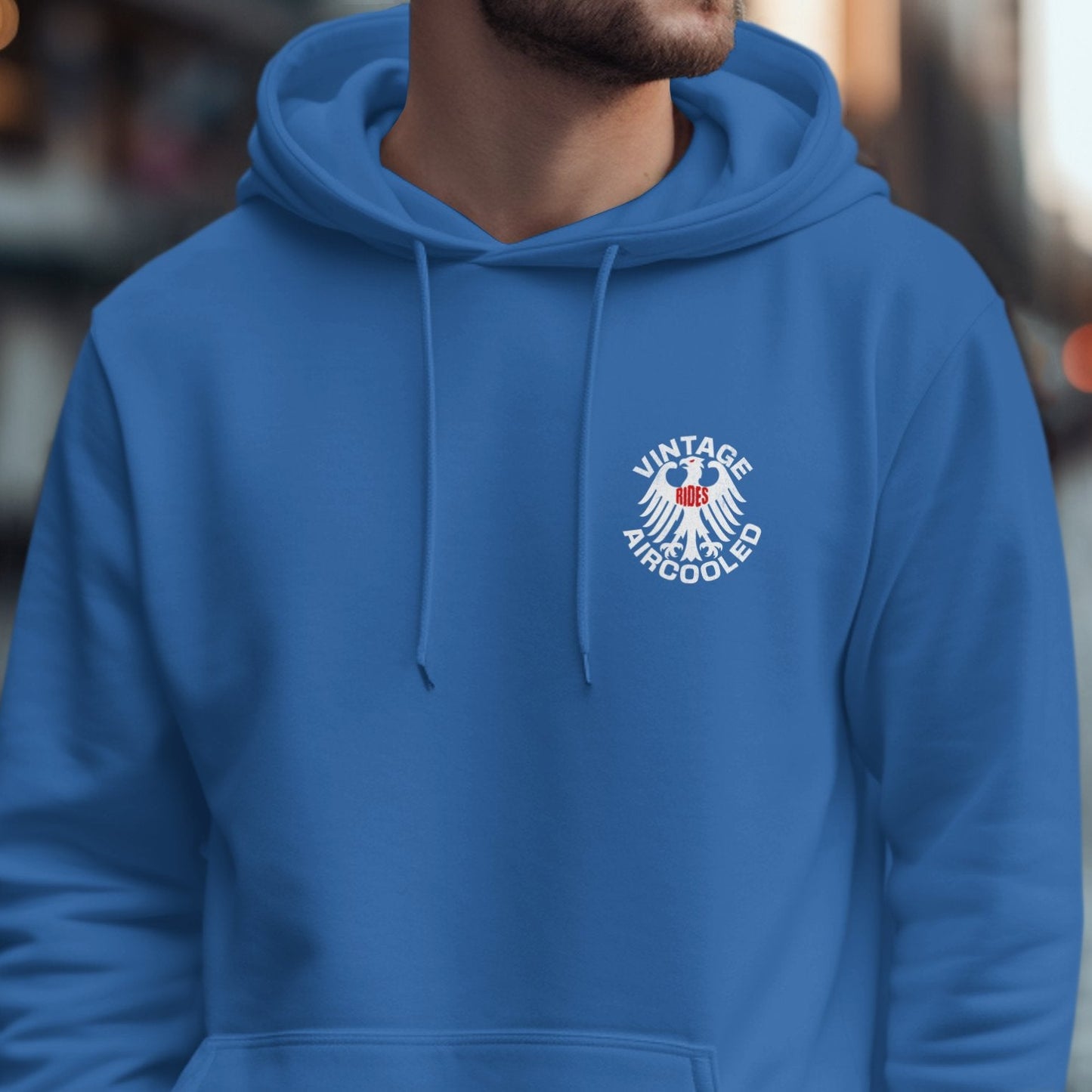 Vintage Aircooled Blue Hoodie product