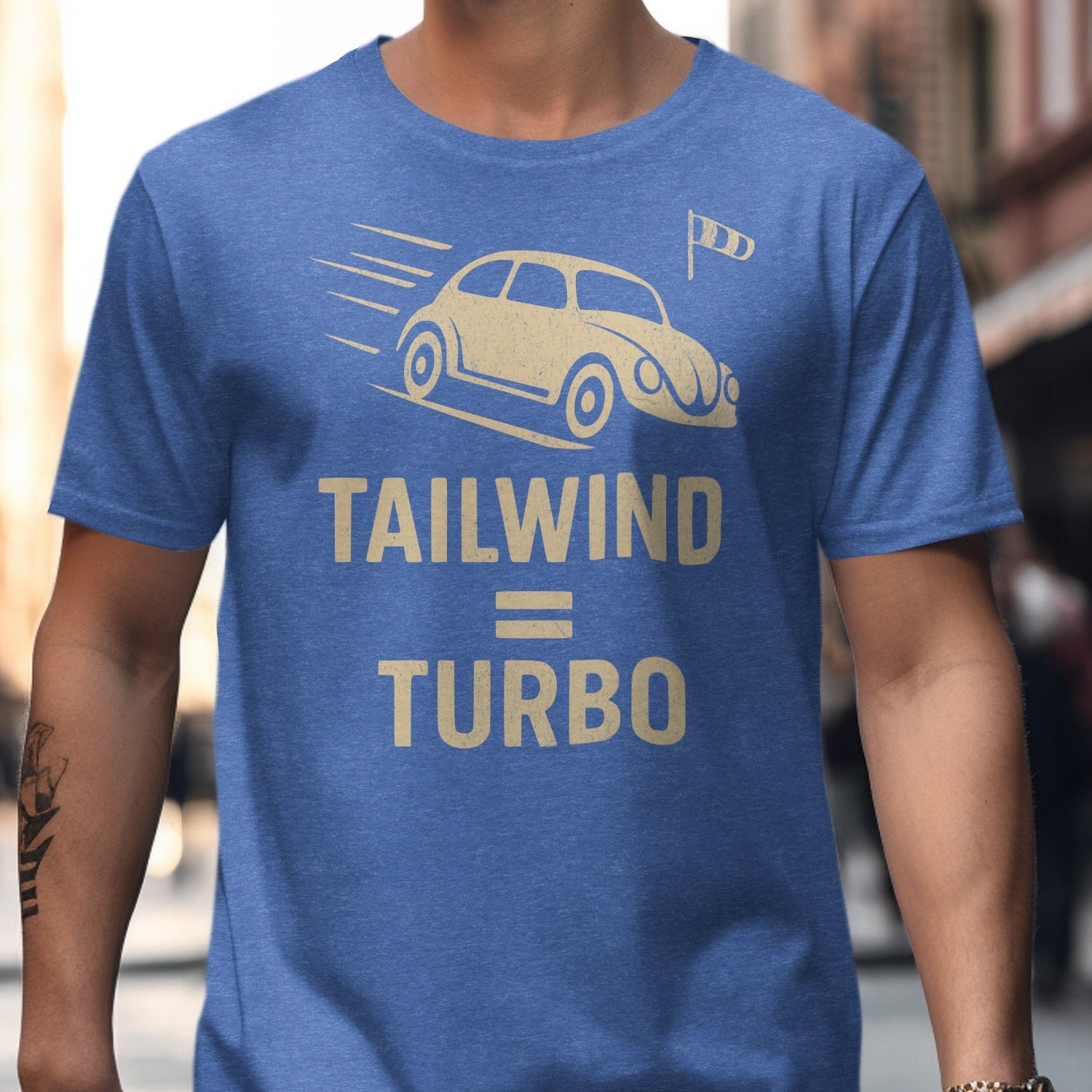 Tailwind Turbo Graphic Blue T-Shirt product