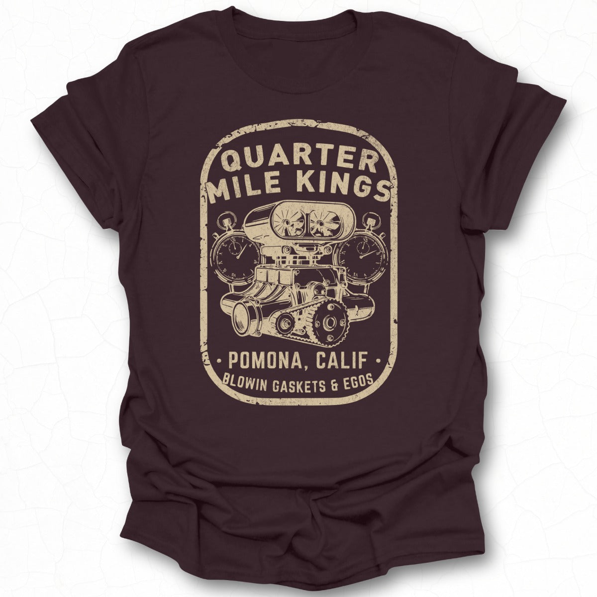 Quarter Mile Kings Racing Graphic T-Shirt