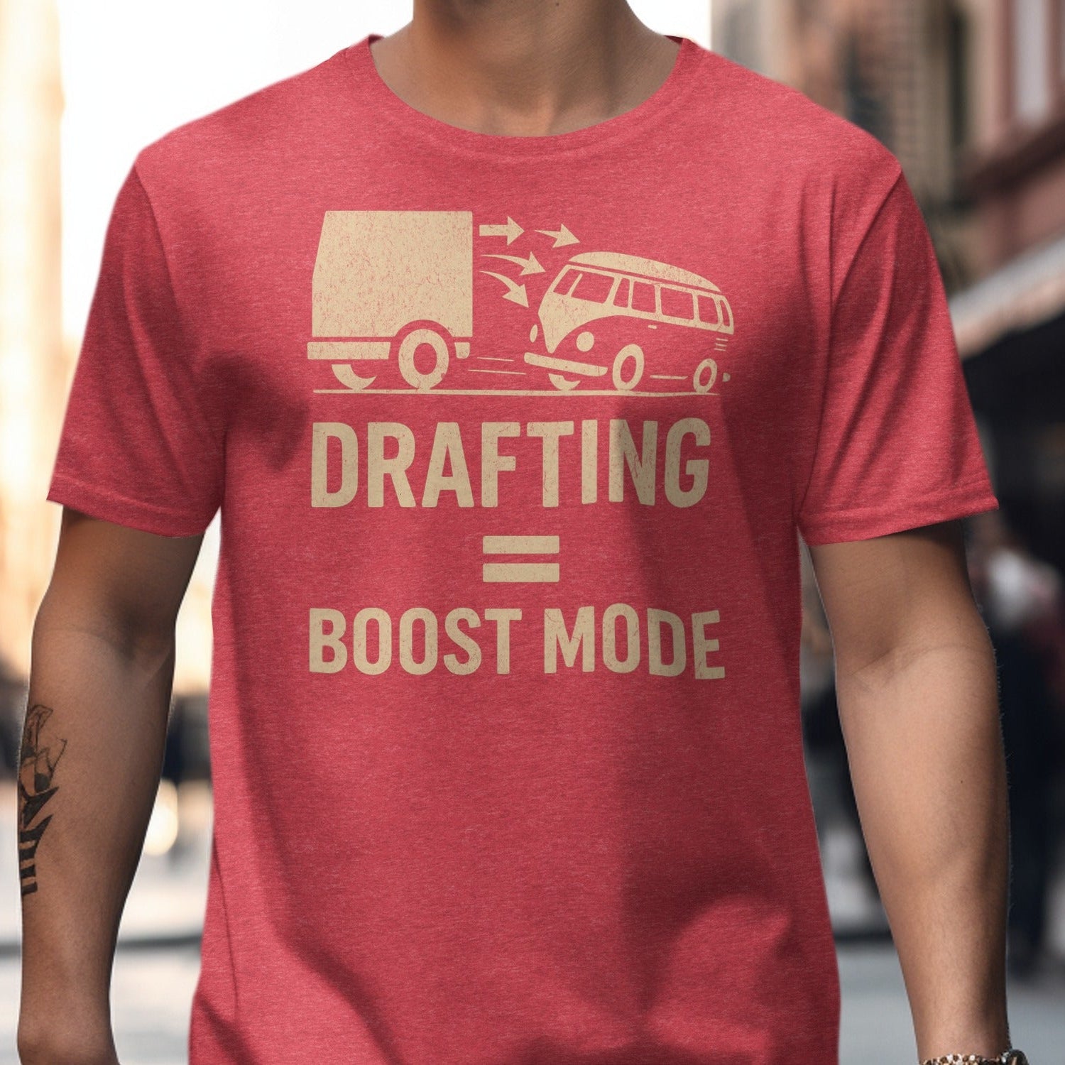 Drafting Equals Boost Mode Red T-Shirt product