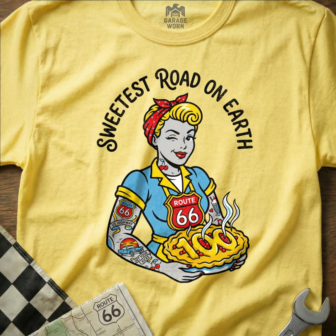 Sweetest Road On Earth Route 66 Pinup Pie product type