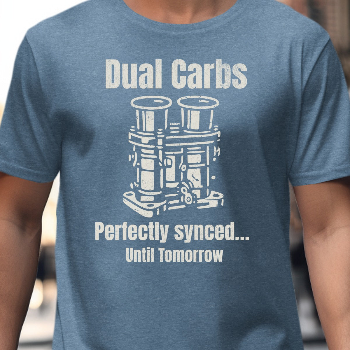 Dual Carbs Perfectly Synced Until Tomorrow T-shirt product