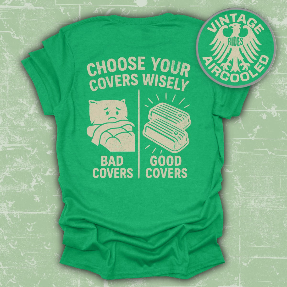 Choose Your Covers Wisely Vintage Rides T-shirt product