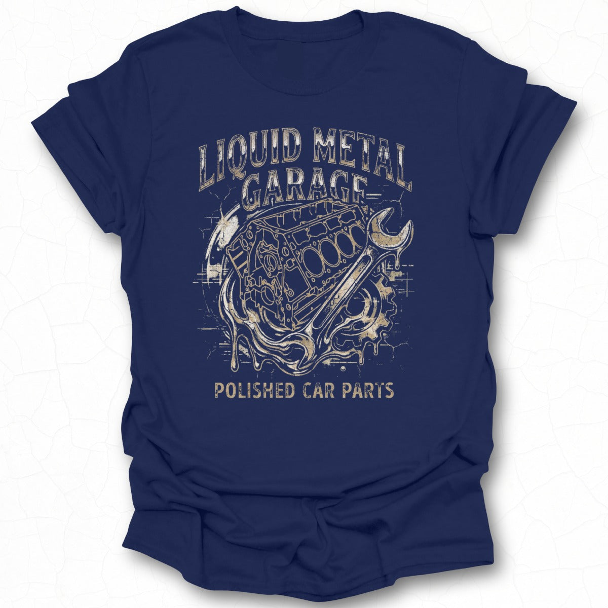 Liquid Metal Garage Polished Car Parts T-Shirt