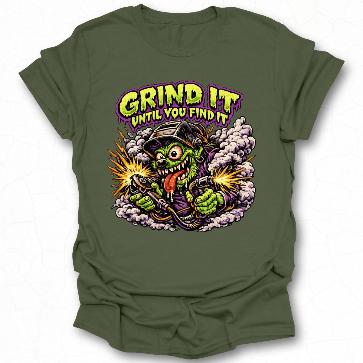 Grind It Until You Find It Graphic T-shirt