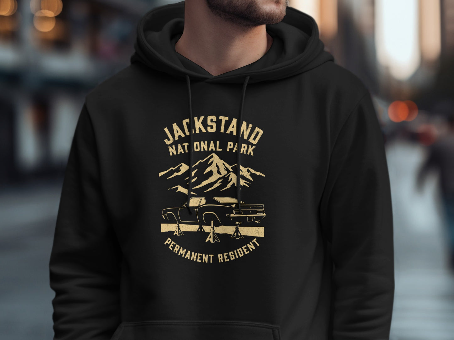 Jackstand National Park Permanent Resident Hoodie
