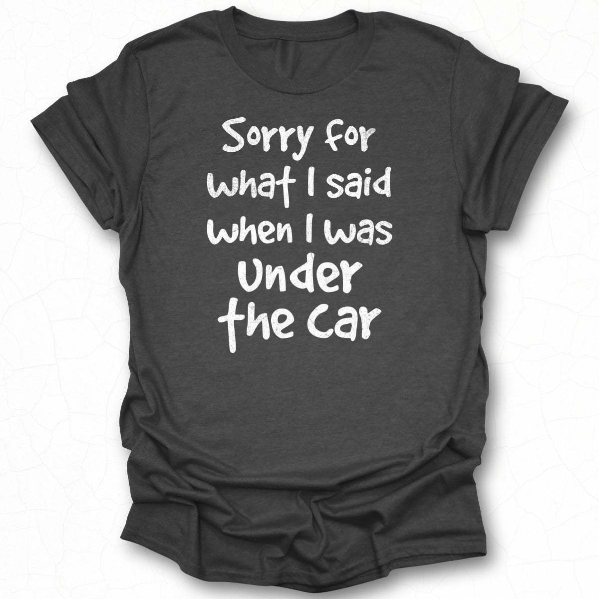 Sorry for What I Said When I Was Under the Car product