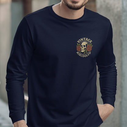 Vintage Aircooled Skull Graphic Long Sleeve Shirt product
