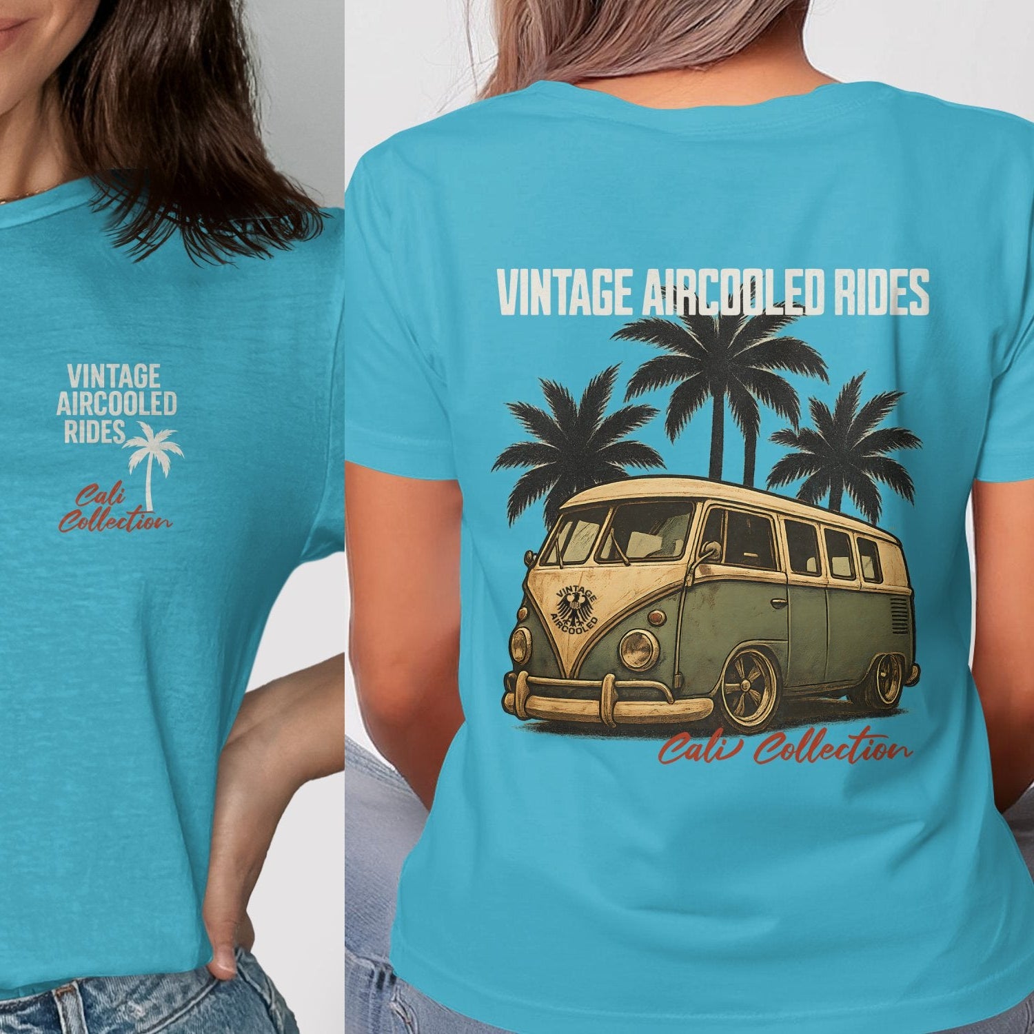 Vintage Aircooled Rides Cali Collection T-Shirt product type