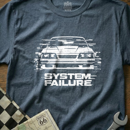 System Failure Graphic Tee Design t-shirt