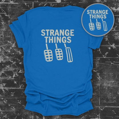 Strange Things Graphic Blue Tees Apparel Shirt