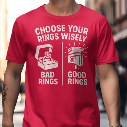 Choose Your Rings Wisely Funny T-shirt product