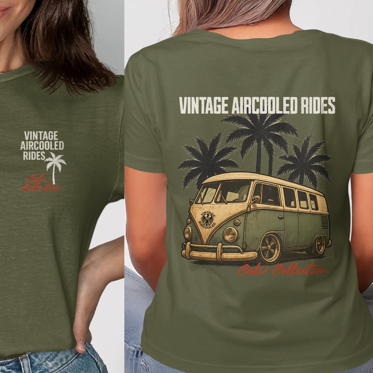 Vintage Aircooled Rides Cute Collection T-shirt product type