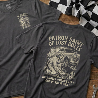 Patron Saint of Lost Bolts He Knows Where Bolts Went product type