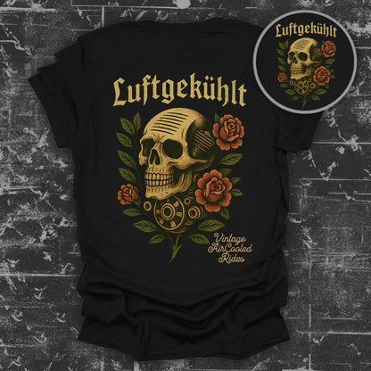 Luftgekühlt Skull and Flowers Vintage Rides product type