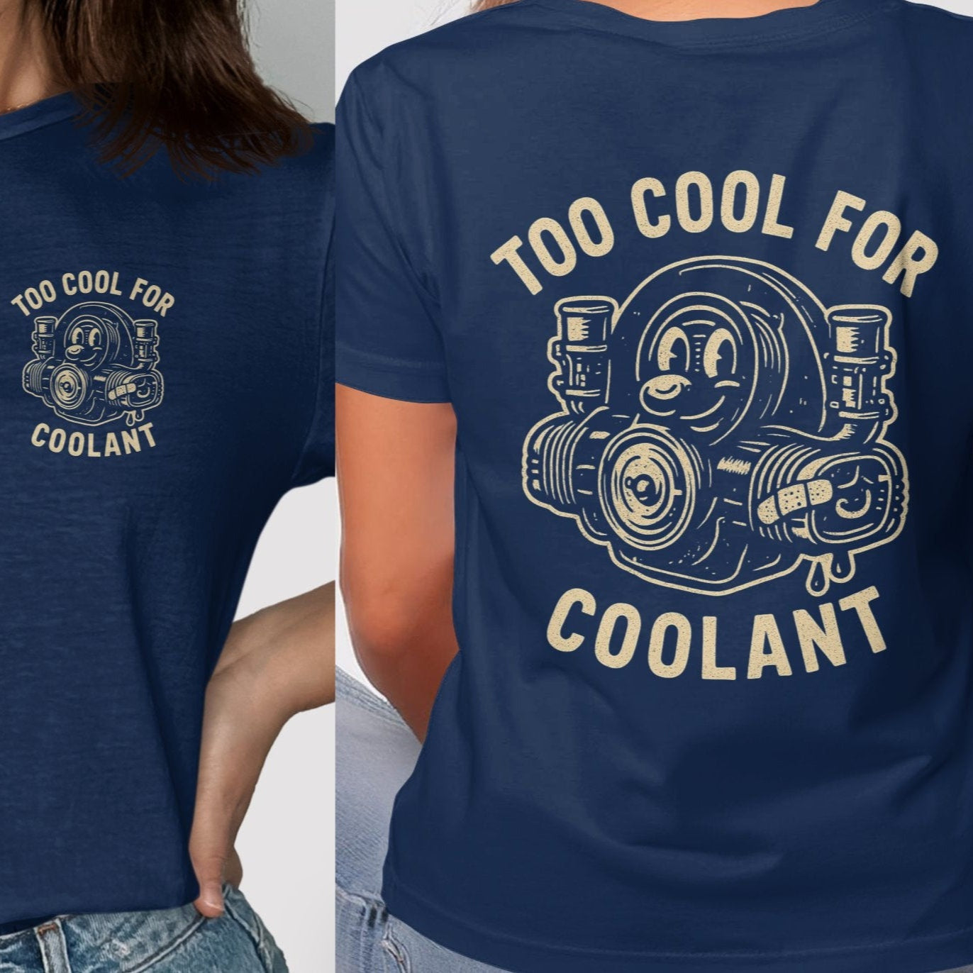 Too Cool For Coolant Graphic Print T-shirt product