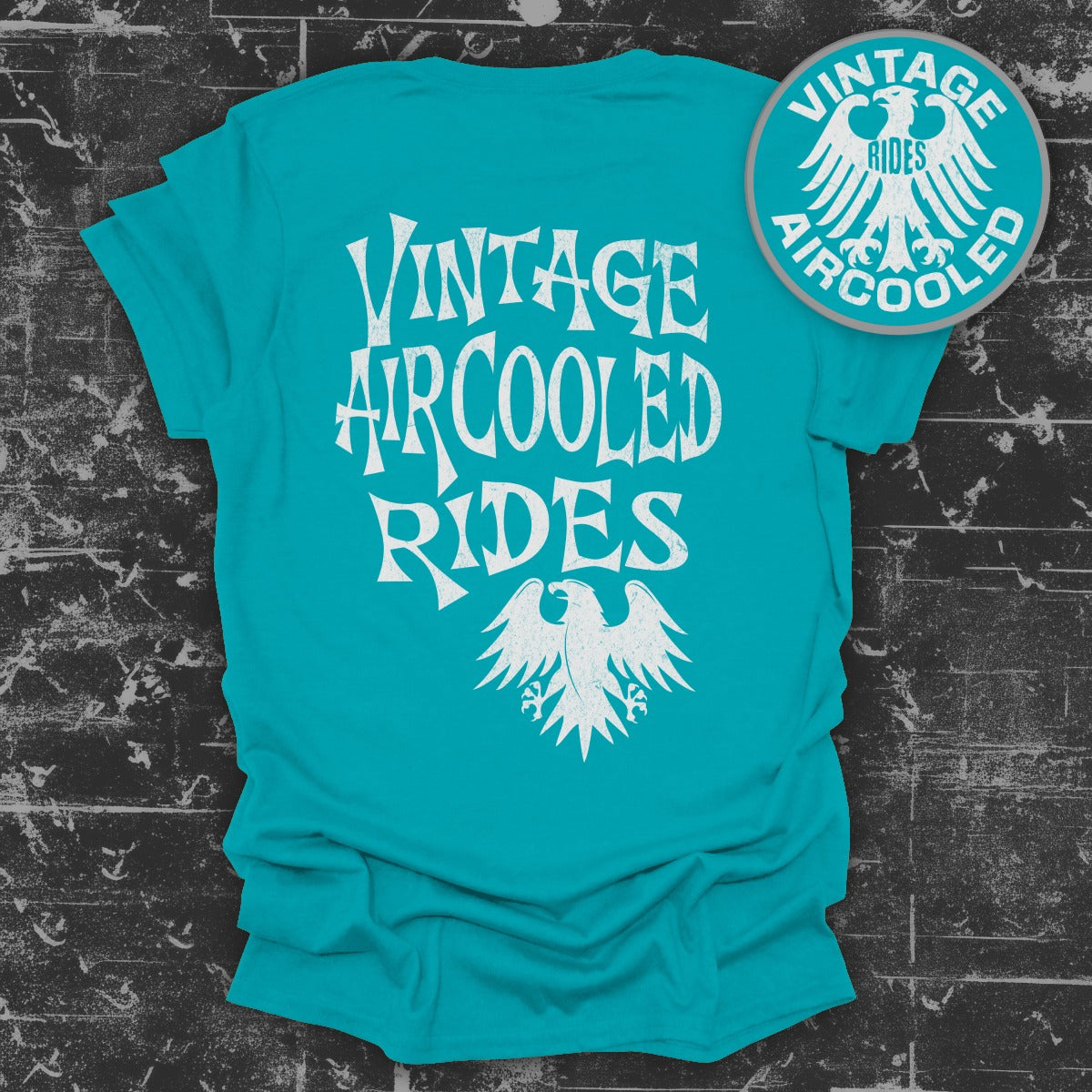 Vintage Aircooled Rides Graphic Tee product