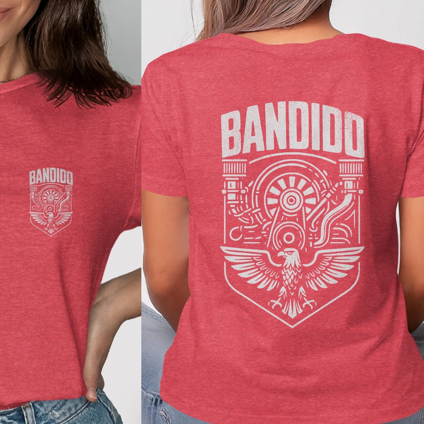 Bandido Eagle Graphic Red T-shirt product