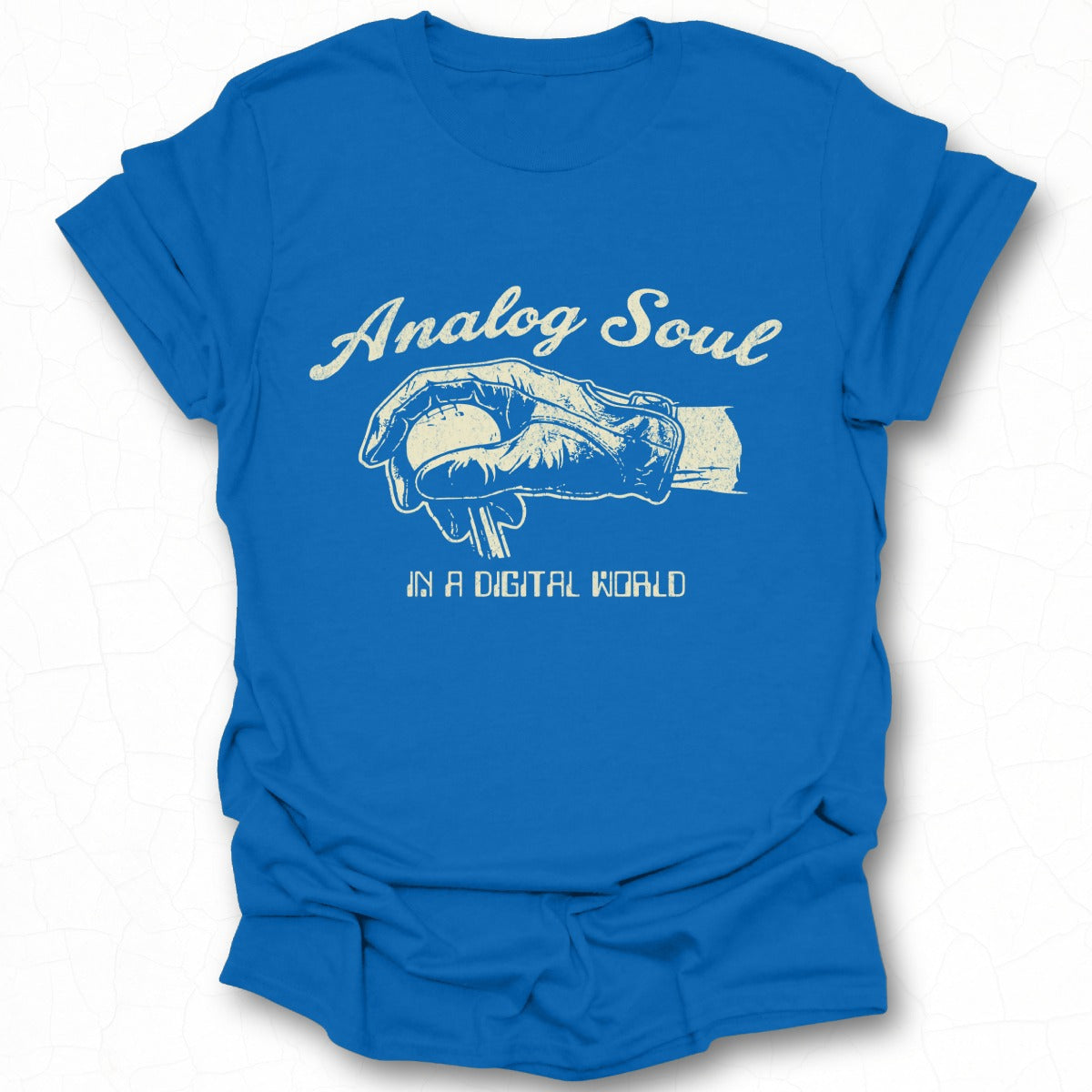 Analog Soul in a Digital World Graphic Tee