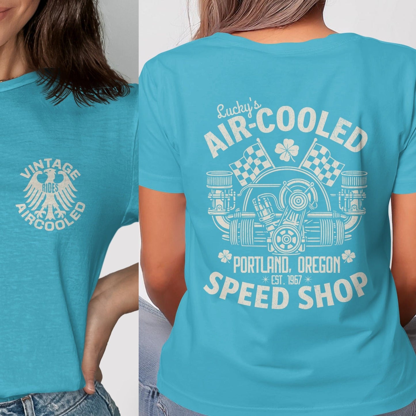 Vintage Aircooled Speed Shop Graphic Tee product type