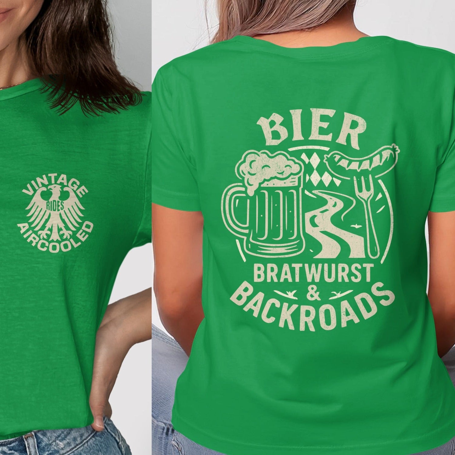 Vintage Aircooled Bier Bratwurst and Backroads product type