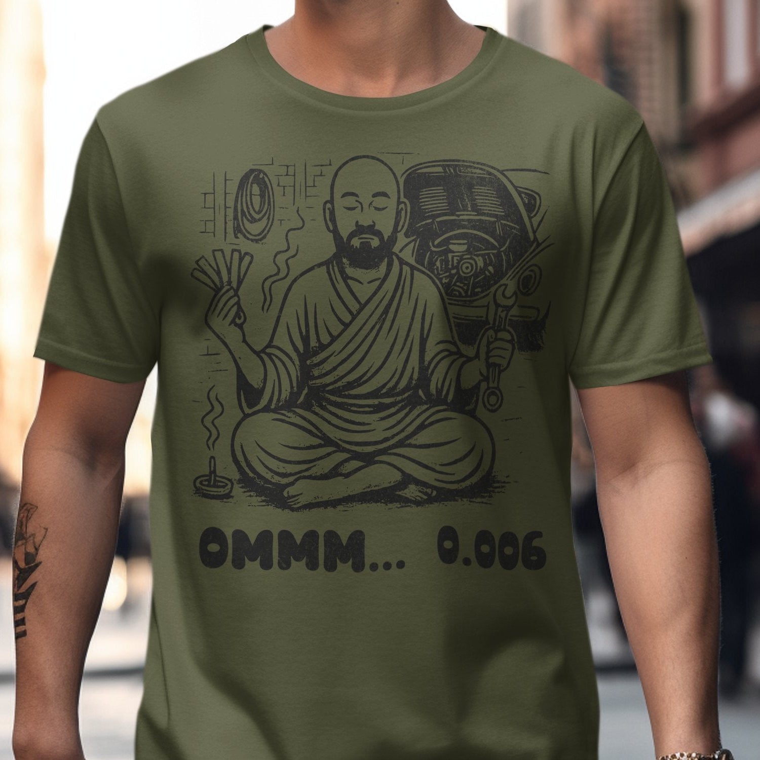 Zen Buddhist Vader Parody T-Shirt Product
