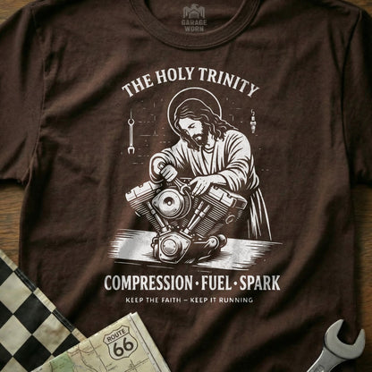 The Holy Trinity Compression Fuel Spark product type
Holy Trinity
Jesus Motorcycle
Engine Mechanic
V Twin Motor
Compression Fuel
Spark Plug
Biker Life
Route 66 Art
Motorhead Design
Custom Bike
Religious Art
Faith Running
Mechanic Humor
Motorcycle Art
Garage Worn
Retro Biker
Vintage Engine
Jesus Christ
Motorcycle Culture
Unique Design