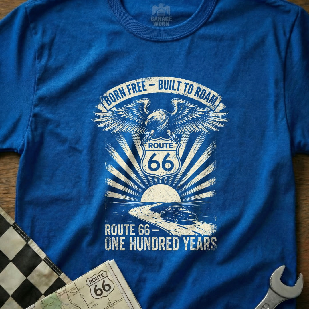 Born Free Built To Roam Route 66 Years product type
