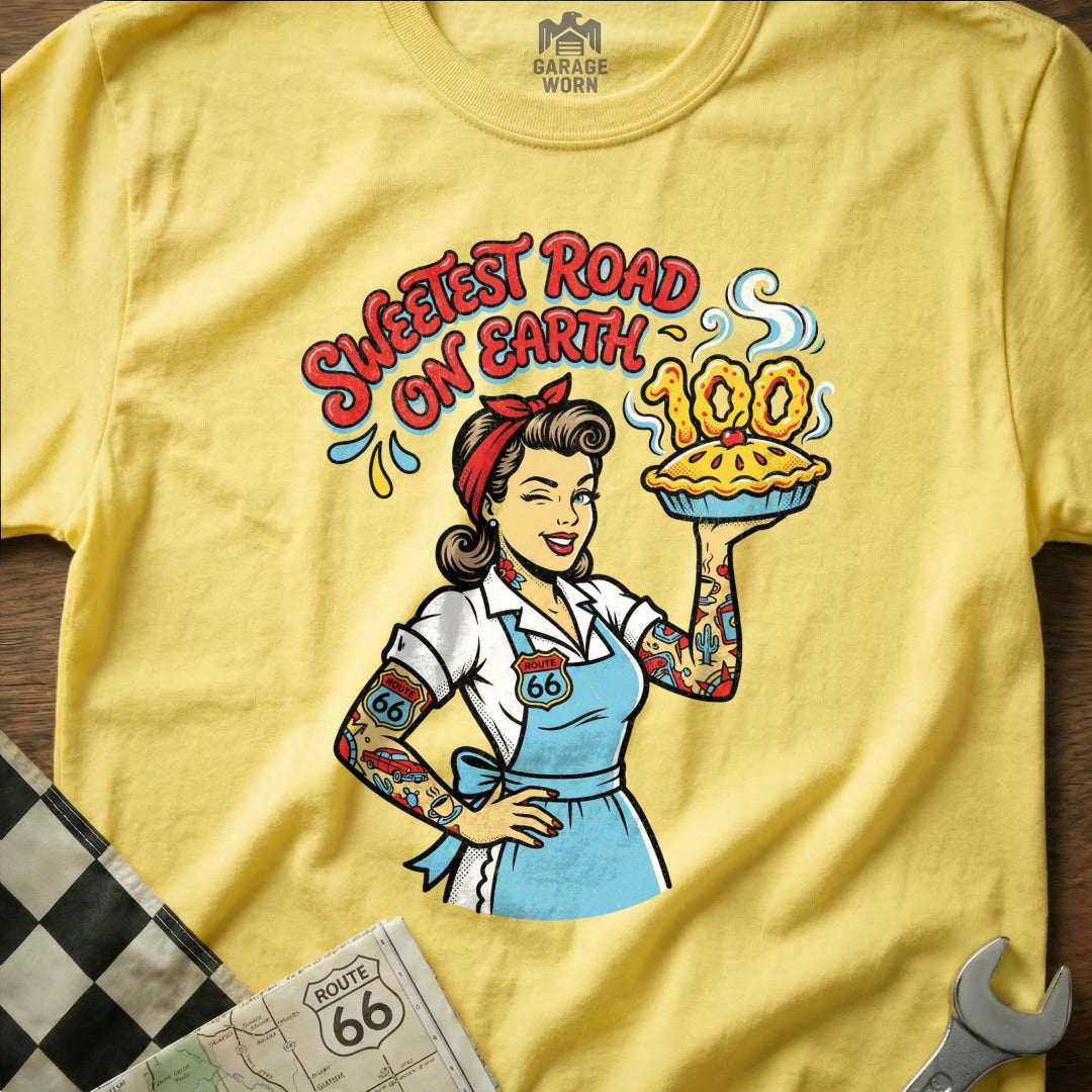 Sweetest Road On Earth Pinup Pie 100 Tattoos Route 66 product type